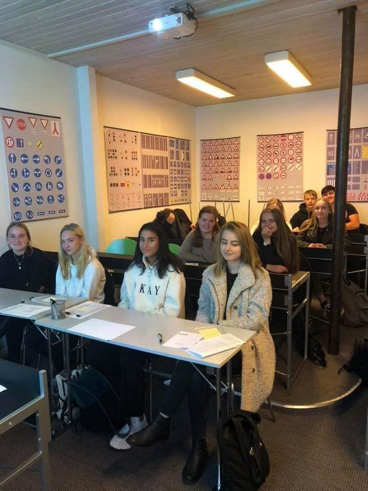 Elever til teoriundervisning