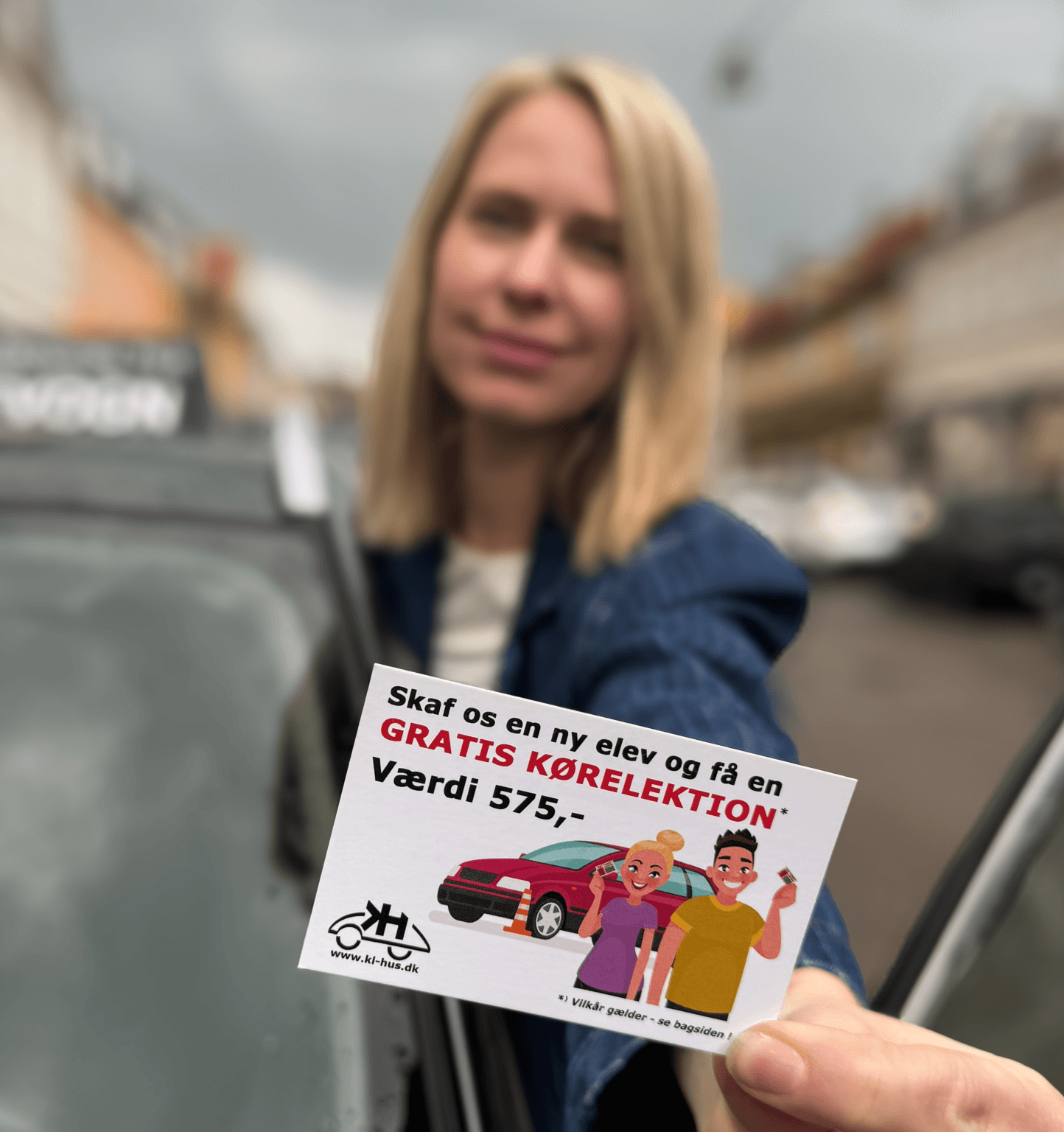Gratis kørelektion ved henvisning
